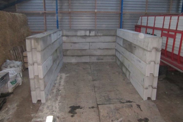 h-blokken - dam beton