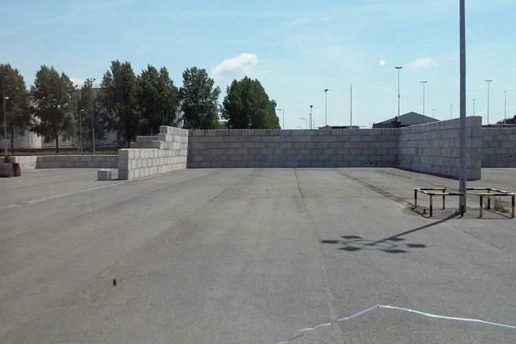 betonnen megablokken - Dam Beton