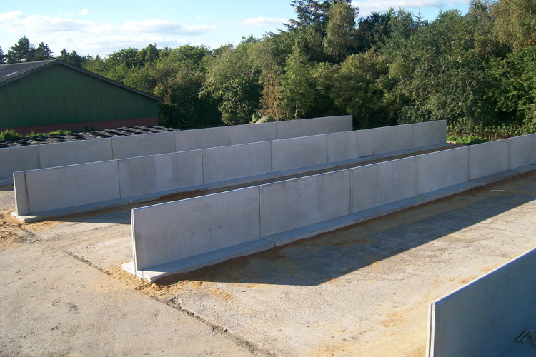 T-keerwand - Dam Beton