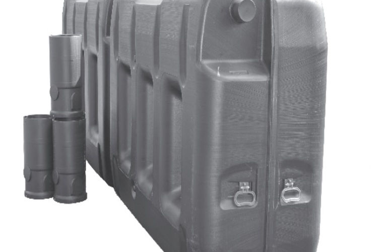Septic-Tank 2-delig volgens lozingenbesluit (polyethyleen) - Dam Beton