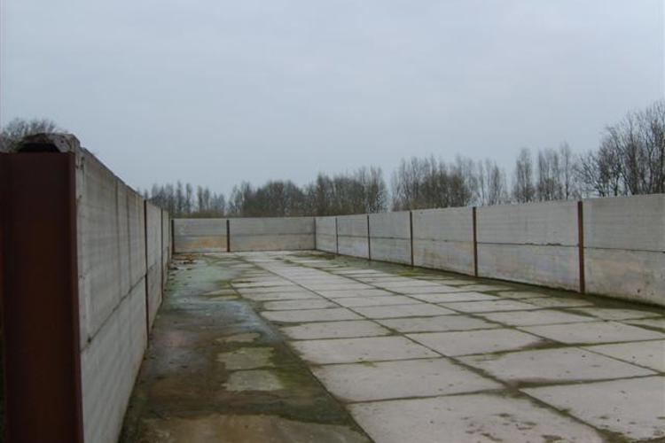 Kanaalplaten als sleufsilo - Dam Beton