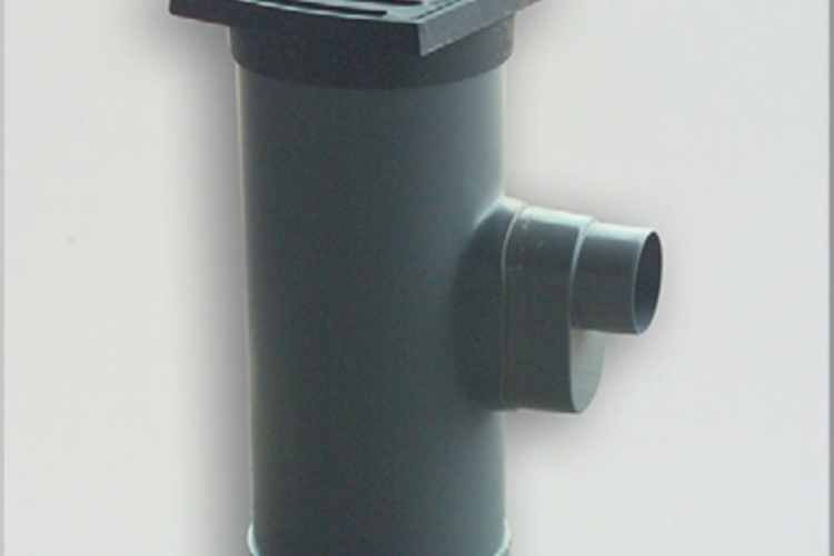 Straatkolk PVC met gietijzeren deksel - Dam Beton