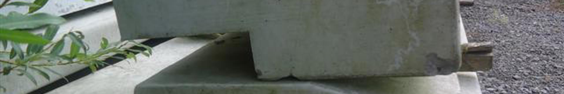 Afdeksloof Dam Beton